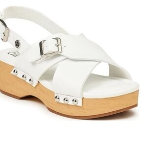 NWT Madden NYC White Girls PlatformSandals
